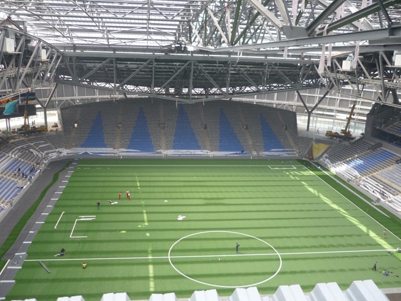 Astana Stadyumu Çelik İşleri